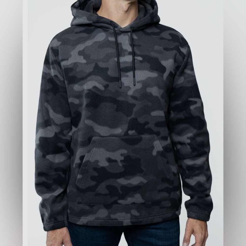 Mens camo fleece